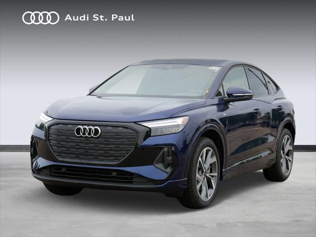 new 2024 Audi Q4 e-tron Sportback car, priced at $63,327