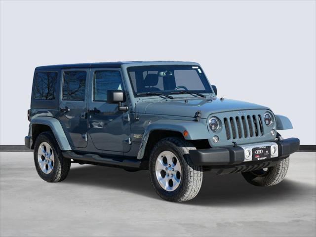 used 2015 Jeep Wrangler Unlimited car, priced at $17,790