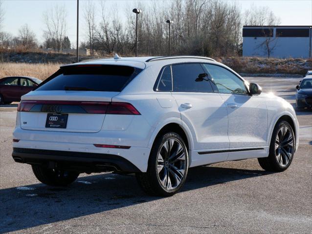 new 2025 Audi Q8 car, priced at $88,705