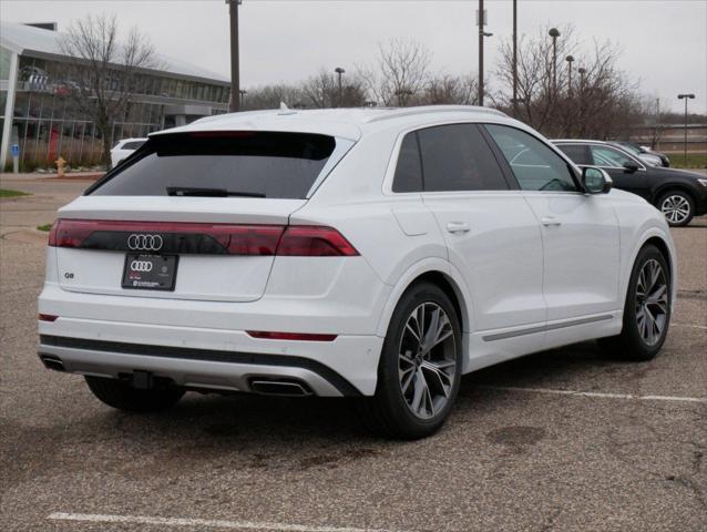 new 2025 Audi Q8 car, priced at $86,640