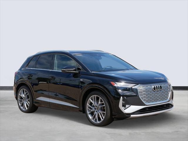 new 2025 Audi Q4 e-tron car, priced at $62,100