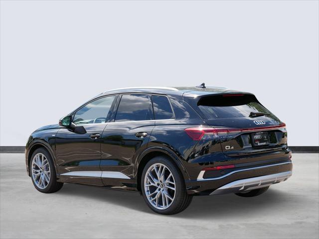 new 2025 Audi Q4 e-tron car, priced at $62,100