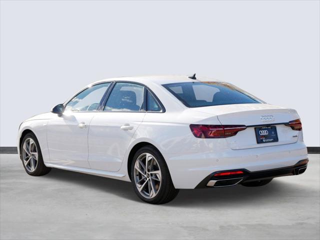 new 2025 Audi A4 car, priced at $48,075