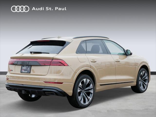 new 2025 Audi Q8 car, priced at $86,705