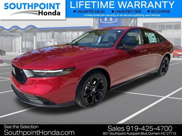 new 2025 Honda Accord car, priced at $32,210