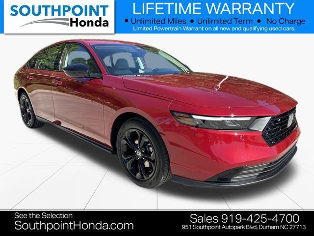 new 2025 Honda Accord car, priced at $32,210