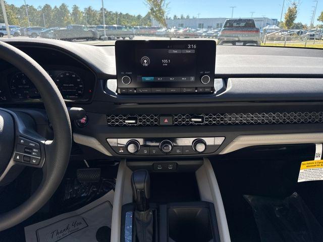 new 2025 Honda Accord car, priced at $32,210