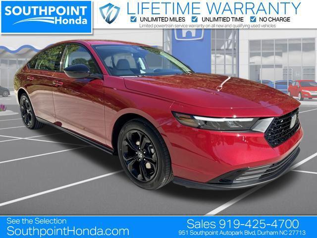 new 2025 Honda Accord car, priced at $32,210