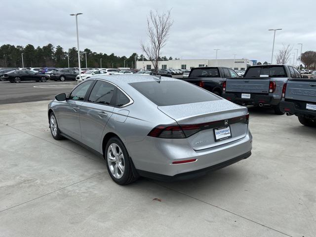 new 2025 Honda Accord car, priced at $29,390