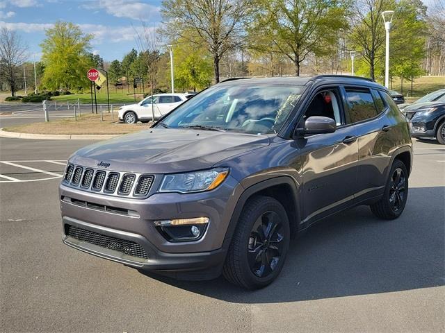 used 2021 Jeep Compass car, priced at $18,932