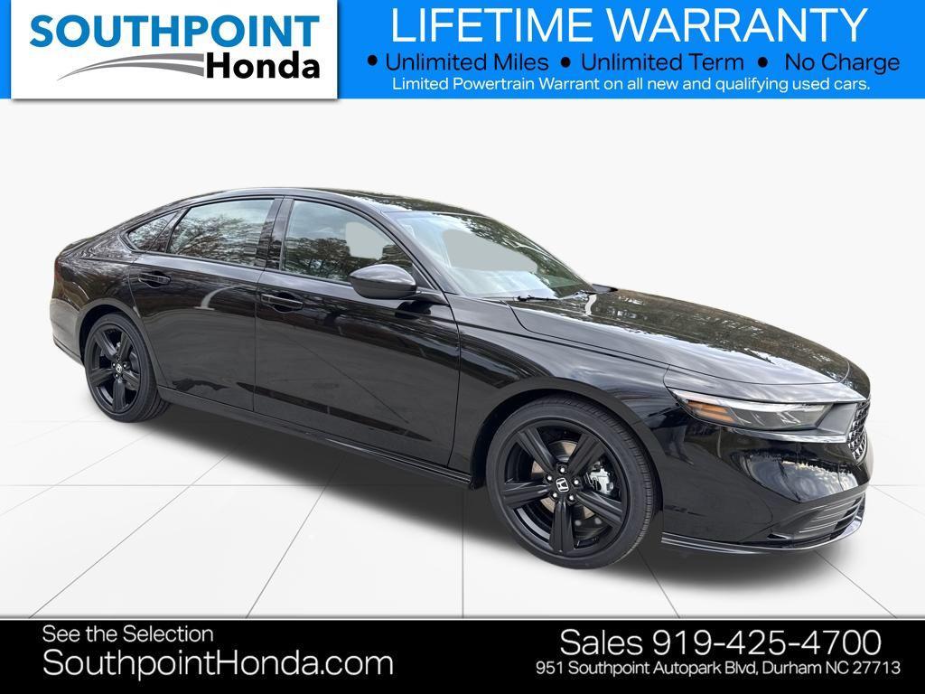 new 2025 Honda Accord Hybrid car, priced at $36,570