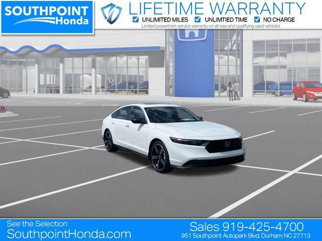 new 2025 Honda Accord Hybrid car, priced at $35,260