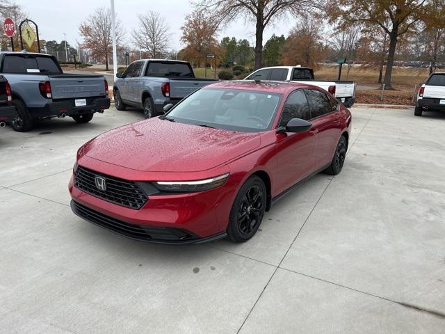 new 2025 Honda Accord car, priced at $32,110