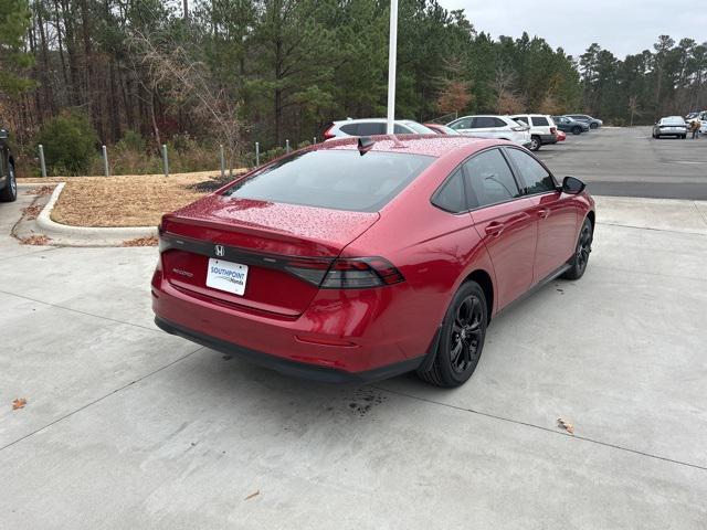 new 2025 Honda Accord car, priced at $32,110