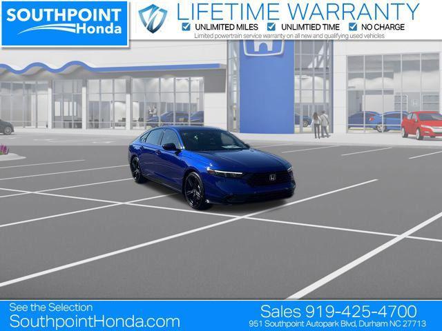new 2025 Honda Accord Hybrid car, priced at $36,980