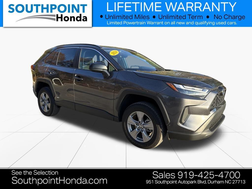 used 2024 Toyota RAV4 Hybrid car, priced at $29,837