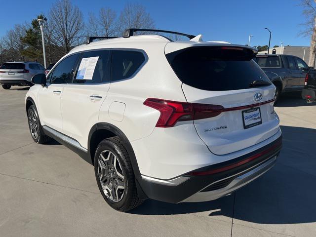 used 2021 Hyundai Santa Fe car, priced at $25,255