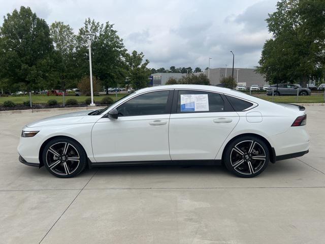 used 2023 Honda Accord Hybrid car, priced at $26,305