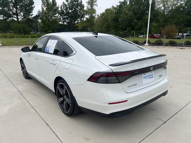 used 2023 Honda Accord Hybrid car, priced at $26,305