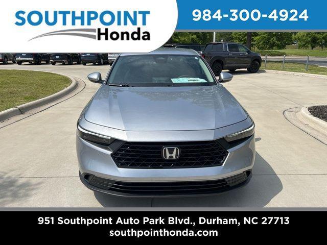 new 2025 Honda Accord car, priced at $29,445