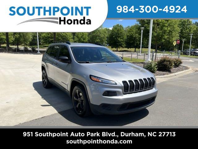 used 2017 Jeep Cherokee car, priced at $13,786