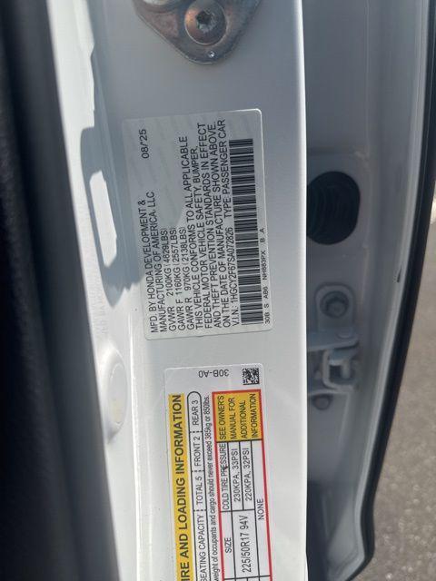 new 2025 Honda Accord Hybrid car, priced at $36,545
