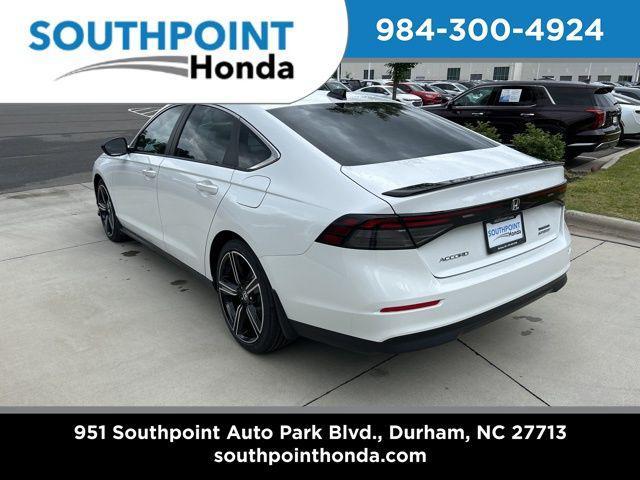 new 2025 Honda Accord Hybrid car, priced at $35,260