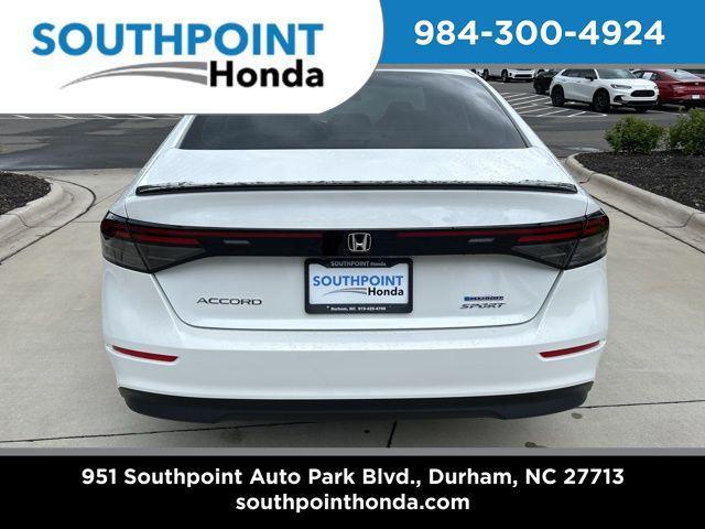 new 2025 Honda Accord Hybrid car, priced at $35,260