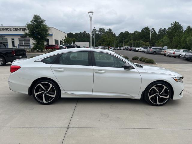 used 2021 Honda Accord car, priced at $28,515