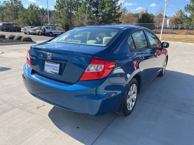 used 2012 Honda Civic car, priced at $7,608