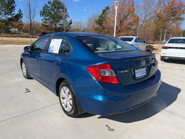 used 2012 Honda Civic car, priced at $7,608