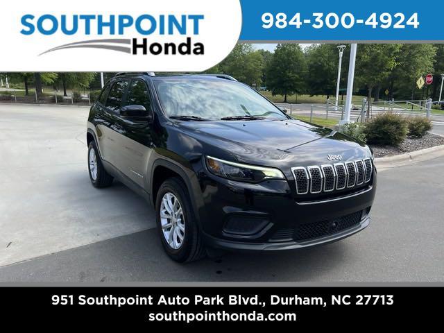 used 2021 Jeep Cherokee car, priced at $20,977