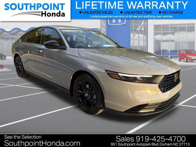 new 2025 Honda Accord car, priced at $32,165