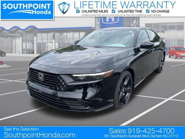 new 2025 Honda Accord Hybrid car, priced at $36,525