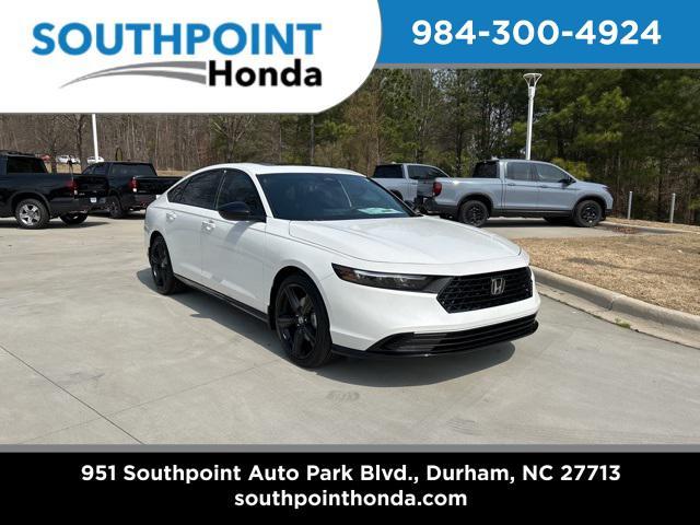 new 2025 Honda Accord Hybrid car, priced at $36,980