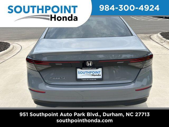 new 2025 Honda Accord car, priced at $32,165