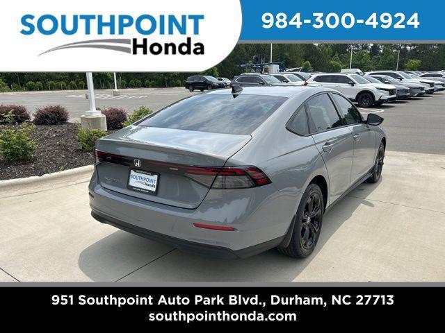 new 2025 Honda Accord car, priced at $32,165