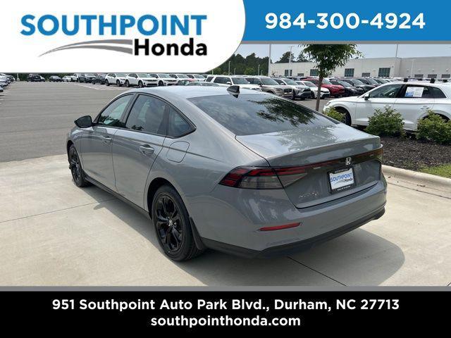 new 2025 Honda Accord car, priced at $32,165