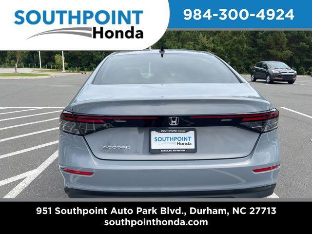 new 2025 Honda Accord car, priced at $32,165