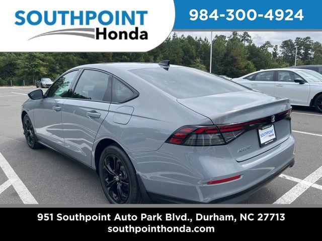 new 2025 Honda Accord car, priced at $32,165