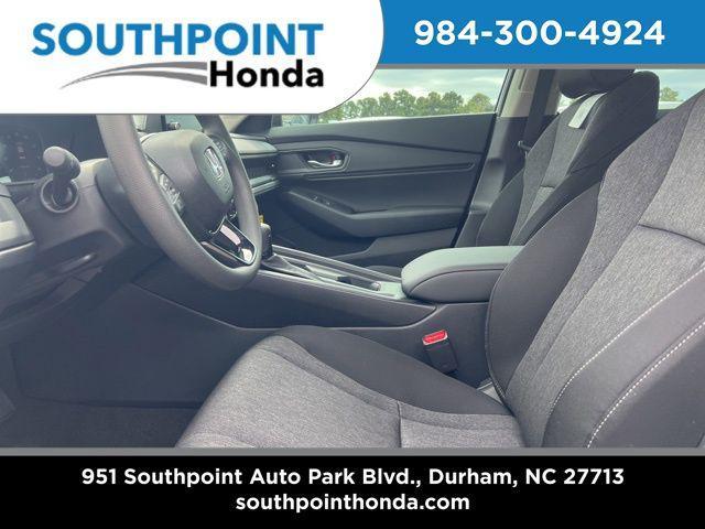 new 2025 Honda Accord car, priced at $32,165