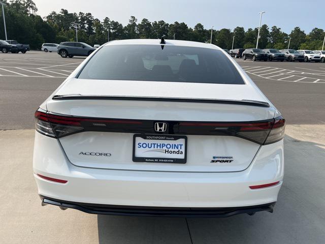 new 2024 Honda Accord Hybrid car, priced at $36,425