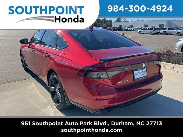new 2025 Honda Accord Hybrid car, priced at $36,925