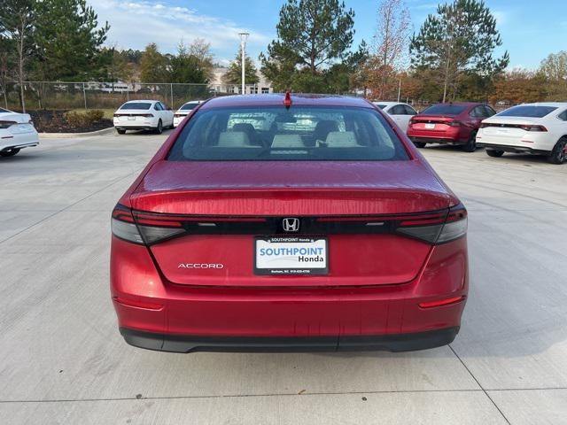 used 2023 Honda Accord car, priced at $28,838