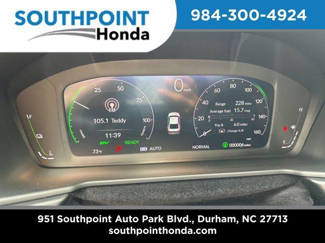 new 2025 Honda Accord Hybrid car, priced at $36,545