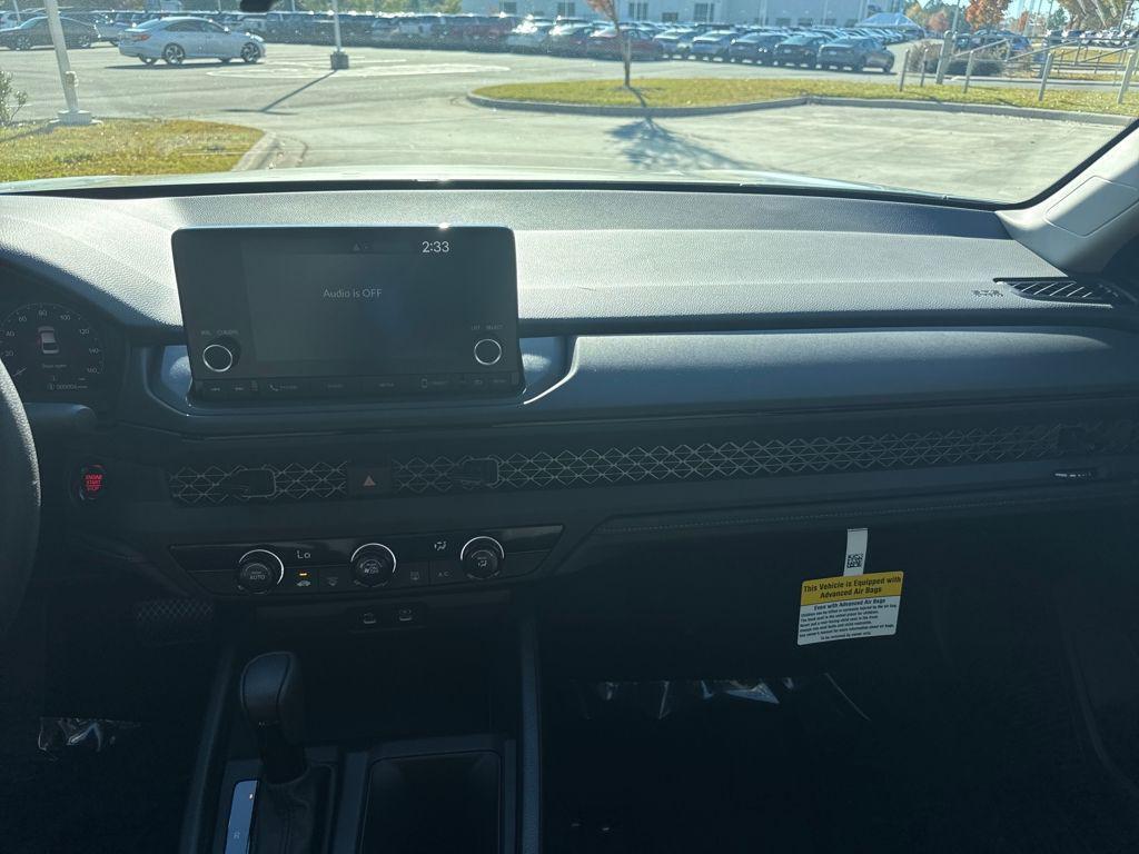 new 2025 Honda Accord car, priced at $29,490
