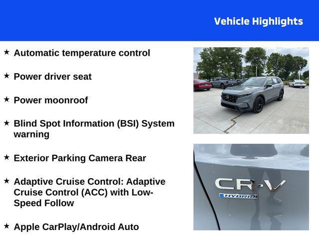 used 2024 Honda CR-V Hybrid car, priced at $32,277