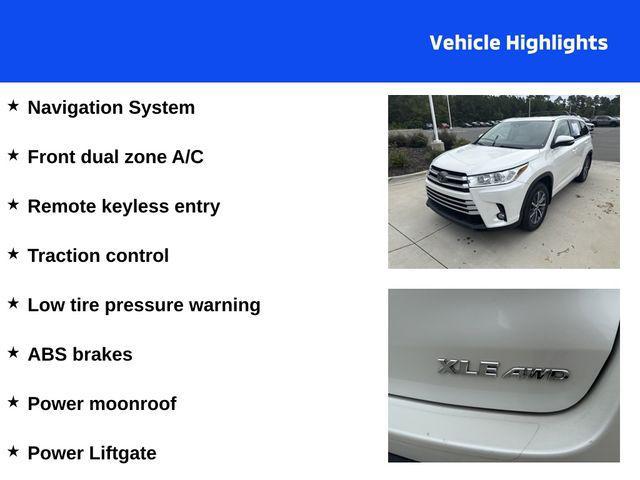 used 2018 Toyota Highlander car, priced at $19,822