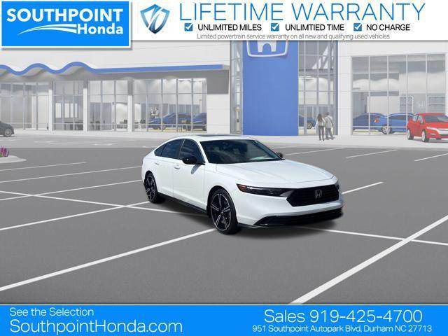 new 2025 Honda Accord Hybrid car, priced at $35,260