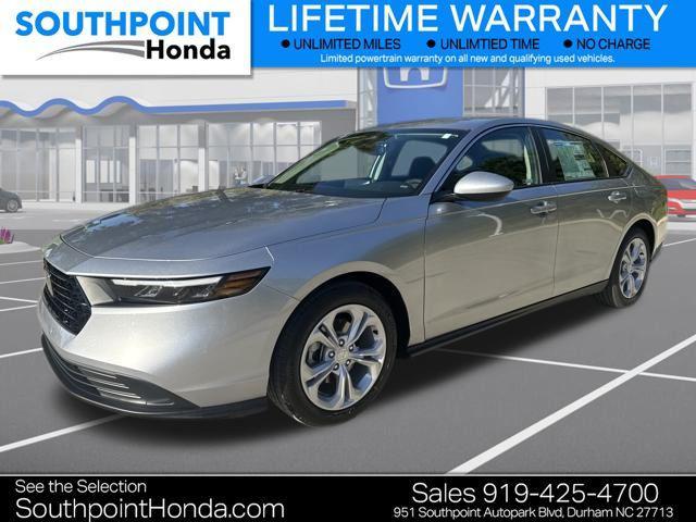 new 2025 Honda Accord car, priced at $29,490
